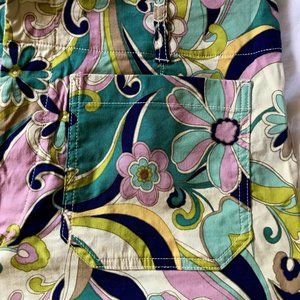 The Colette Cropped Wide-Leg Pants by Maeve - sz 31